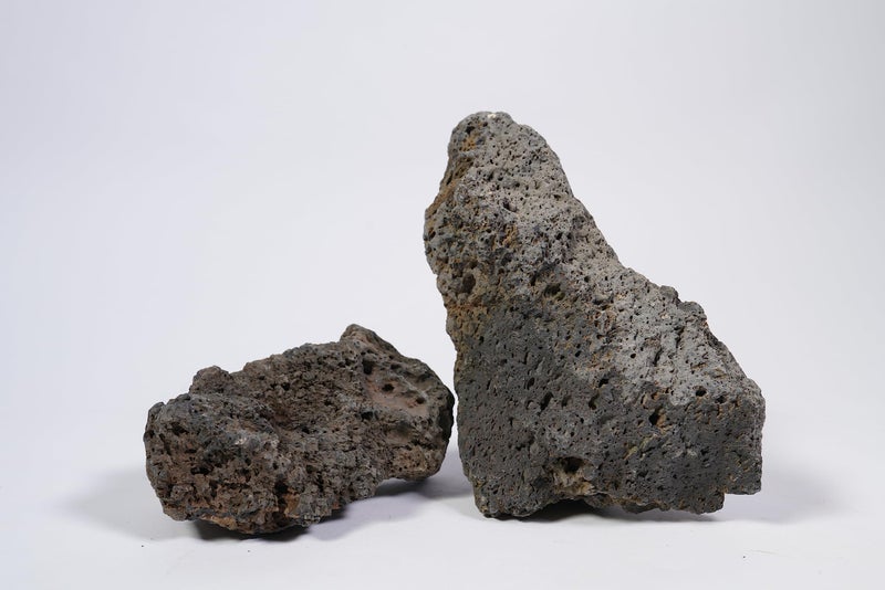 LANDEN Black Icelandic Lava Stone Natural Rocks (18lbs, 3~11 inches,11pcs) for Aquariums, Paludariums, Terrariums, Caves and Rocky Peaks, Mountainous Desert Landscapes - Image 4