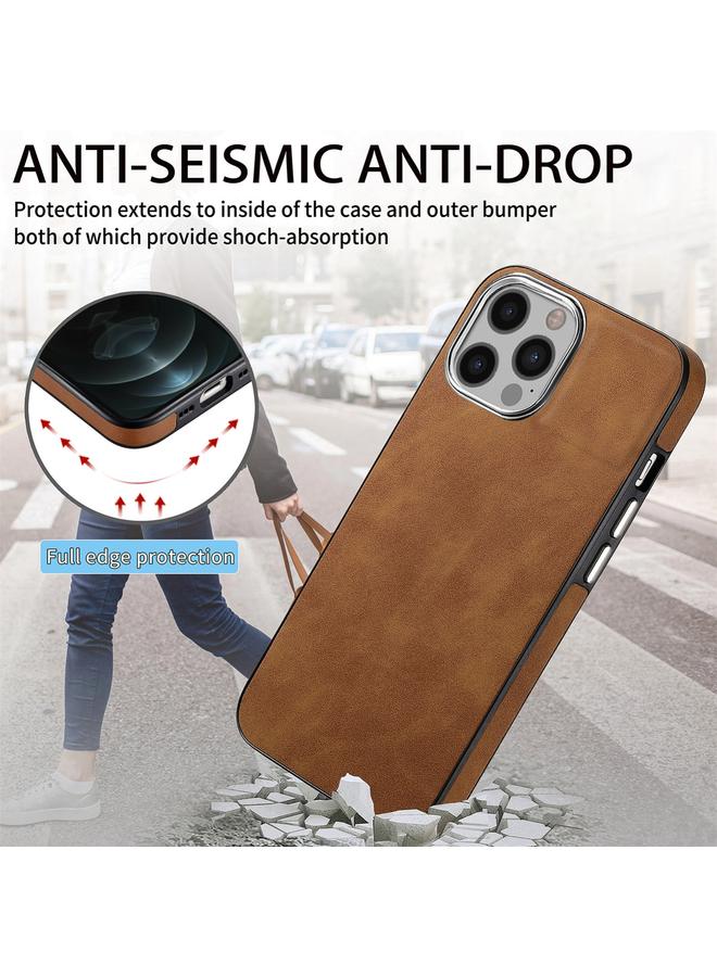 Zaboon Case For iPhone 12 Pro Skin-Feel Electroplating TPU Shockproof Phone Case - Image 2