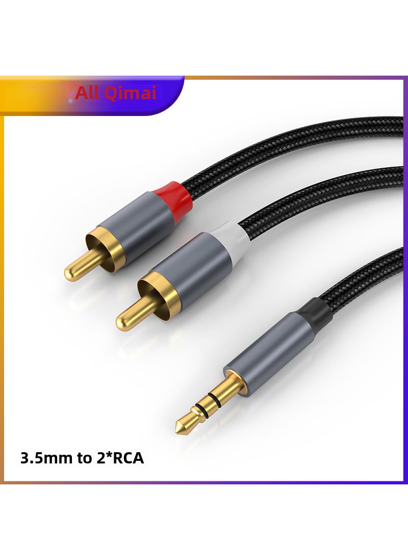 Custom Type-C to RCA Lotus Line Aux for Devices CE01 [1.2 m]]