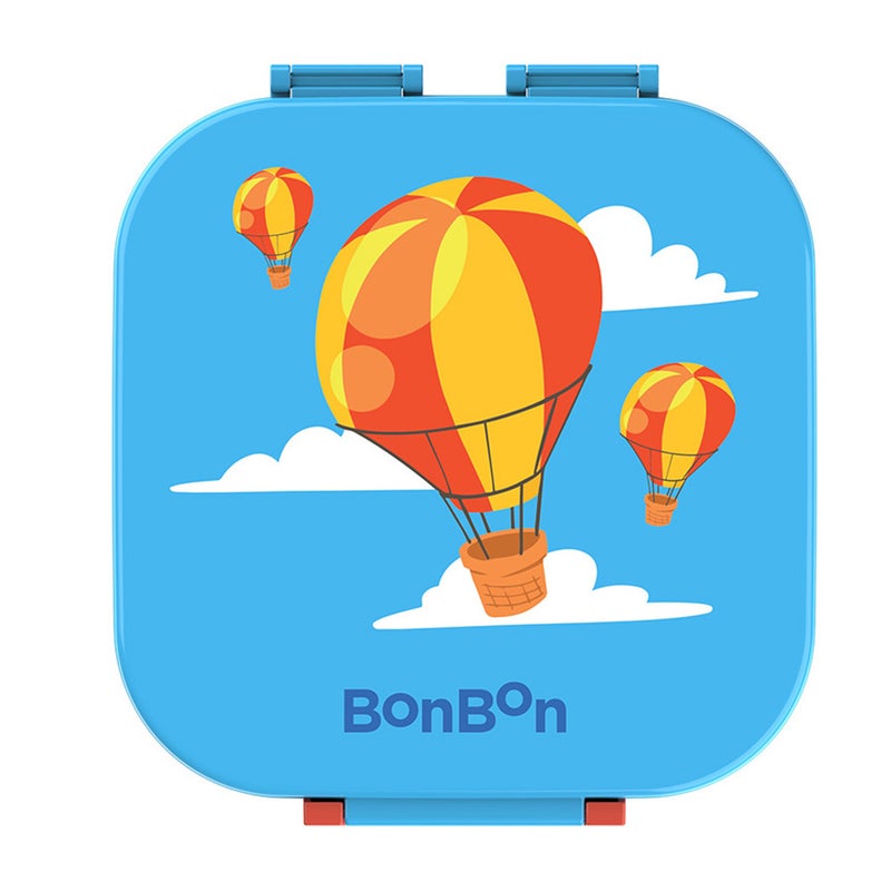 Bonbon - 3 Compartments Lunchbox with Cutlery - Hot Air Balloon - Image 1