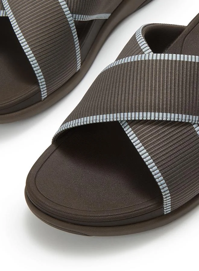 Fitflop F-MODE GO MENS W/RESISTANT WEBBING CROSS SLIDES