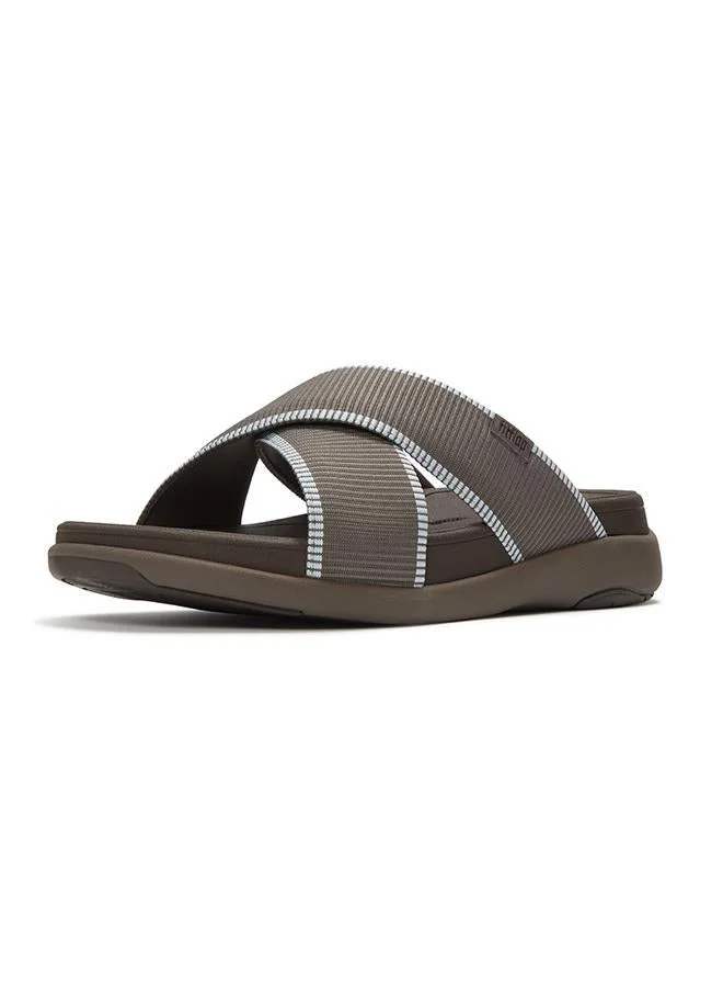 فيت فلوب F-MODE GO MENS W/RESISTANT WEBBING CROSS SLIDES