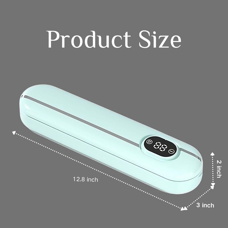 AEKDO Automatic Vacuum Food Sealers Mini Household Vacuum Preservation Machine Electric Vacuum Sealer Machine for Household Food Packing Storage Vacuum Packing Machine Vacuum Sealing Machine multicolor - Image 4