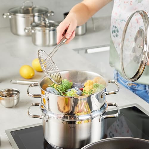 RÖSLE Rosle 95681 Stainless Steel Wire Kitchen Skimmer Ladle with Round Handle - Image 2