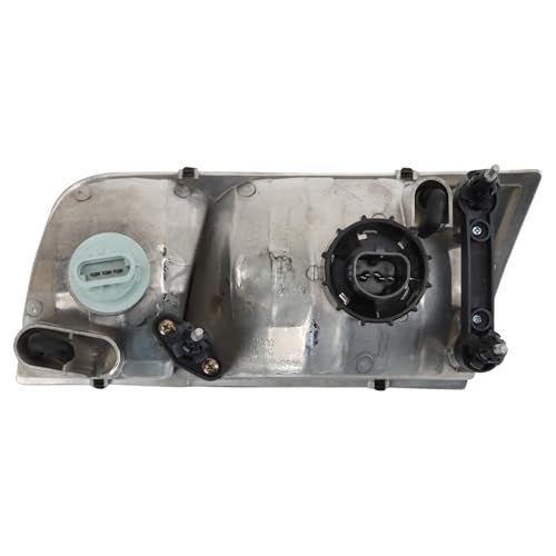 TRQ Passenger Side Headlight Assembly Halogen Compatible with 1998-2011 Ford Crown Victoria Without Police Package FO2503200 - Image 4