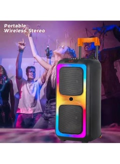 PartyBox Portable Bluetooth Speaker with RGB Lighting, Bluetooth Speaker With Mic, Remote & Wireless Microphone, Subwoofer, FM Radio for Indoor & Outdoor Parties - pzsku/ZE9901596E21D68E8DEE5Z/45/1741090256/049f347b-6e66-4529-8ea7-57d1ac381336