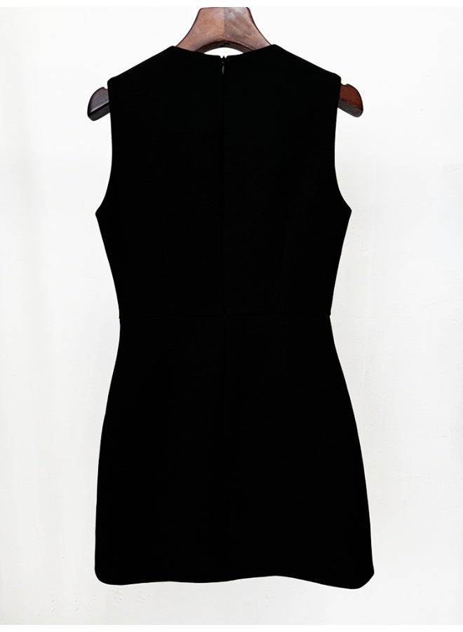 Madam Uniq Embellished Fit-and-Flare Dress - Image 3
