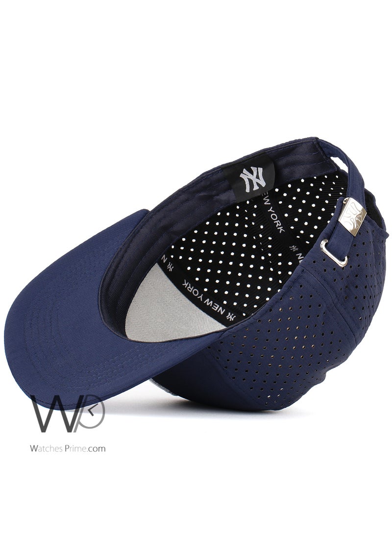 NEW ERA New Era New York Yankees NY Snapback hip hop Cap Navy Blue Color Cotton Hat For Men  - Image 4