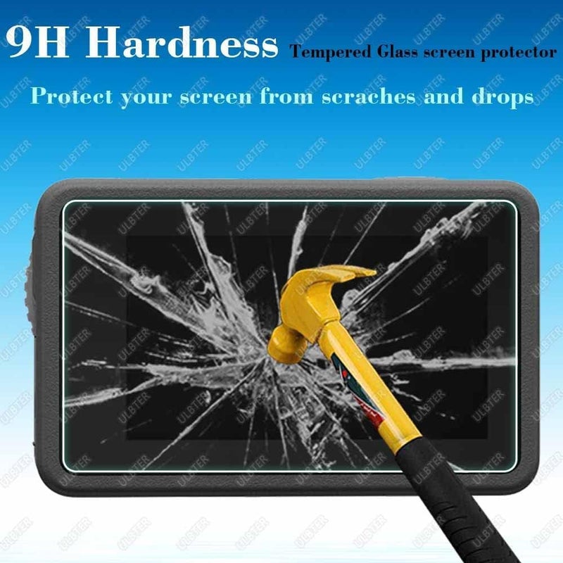 Luckam Screen Protector for DJI OSMO Action 3, Lens Cap Cover, 0.3mm 9H Hardness Tempered Glass Protector, Anti-Scrach Anti-Fingerprint Anti-Bubble Camera Protect Film - Image 5