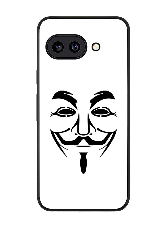 Stylizedd For Google Pixel 9a Case,Slim fit Camera Protection, Shockproof Thin Phone cover  - Vendetta Mask