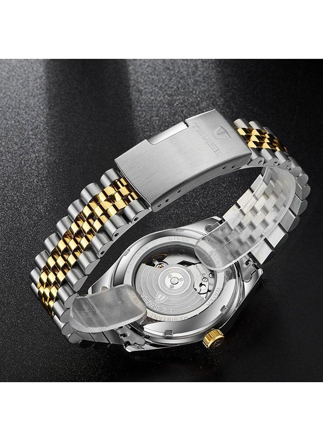 تيفيز رجالي للماء الفولاذ المقاوم للصدأ ووتش التناظرية 629 001 - Image 4