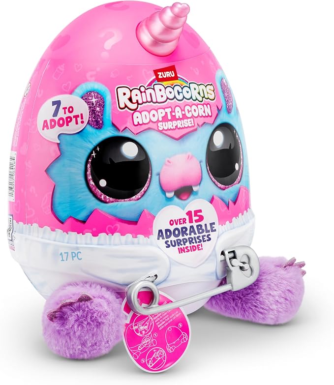 Rainbocorns Adopt A Corn Interactive Plush Surprise Toy - Image 2
