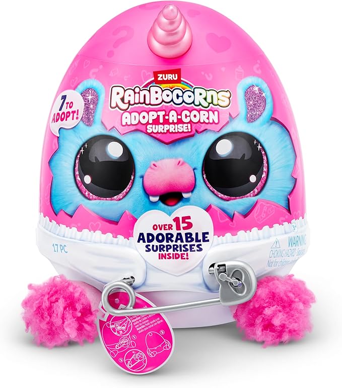 Rainbocorns Adopt A Corn Interactive Plush Surprise Toy - Image 1