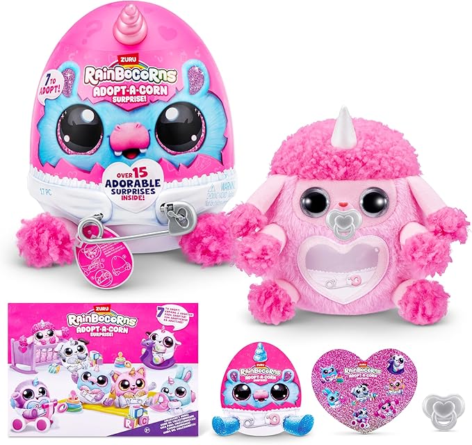 Rainbocorns Adopt A Corn Interactive Plush Surprise Toy - Image 4