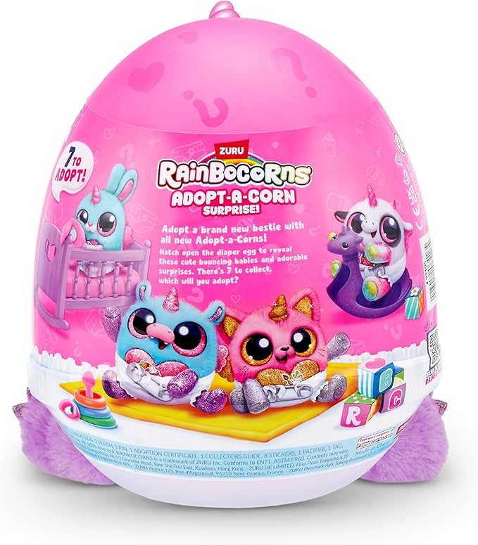 Rainbocorns Adopt A Corn Interactive Plush Surprise Toy - Image 3