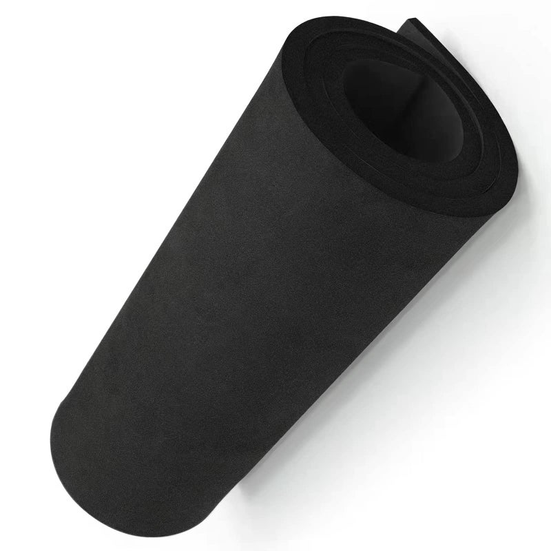 Black Foam Sheets Roll Premium Cosplay EVA Foam Sheet6mm Thick49x139High Density 86kgm3 for Cosplay Costume Crafts DIY Projects by MEARCOOH