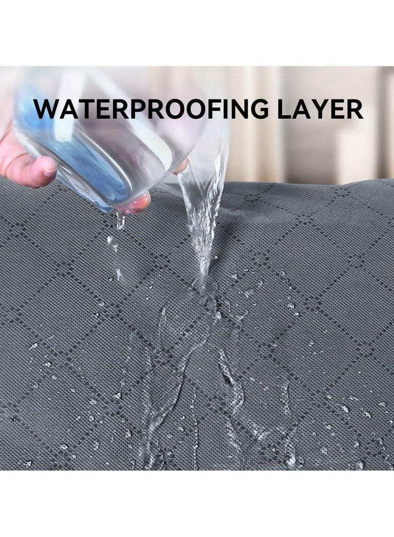 ECVV 6-Pack 90L Extra-Large Foldable Clothing Storage Bags - Dimensions 60x43x35 cm - Reinforced Handles & Heavy-Duty Fabric for Comforters, Clothes, Blankets, & Bedding - Image 5