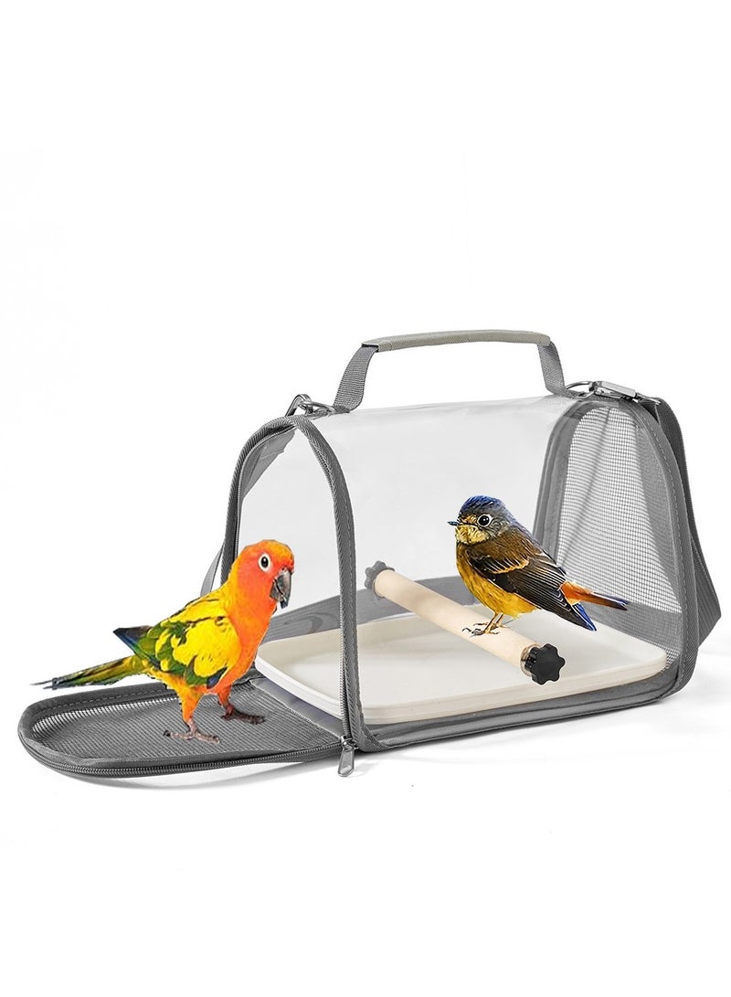 general Parrot bag birdie outing pigeon lizard take-out birdcage small sun phoenix portable bag bird bag small pet supplies - Image 1