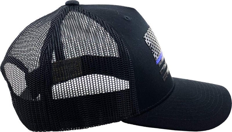 KBETHOSA Flag USA America Military Thin Blue Line Thin Red Line Vintage Distressed Baseball Cap Dad Hat Unisex Adjustable - Image 5