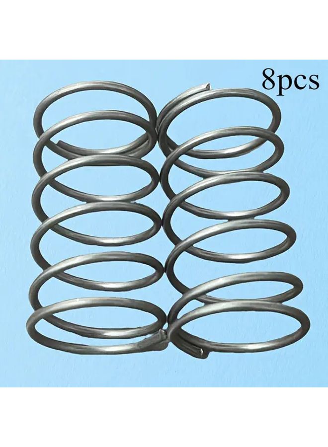 8pcs Heavy Duty Compression Springs For Damping Buffer Reset Pressure Machinery - Image 1