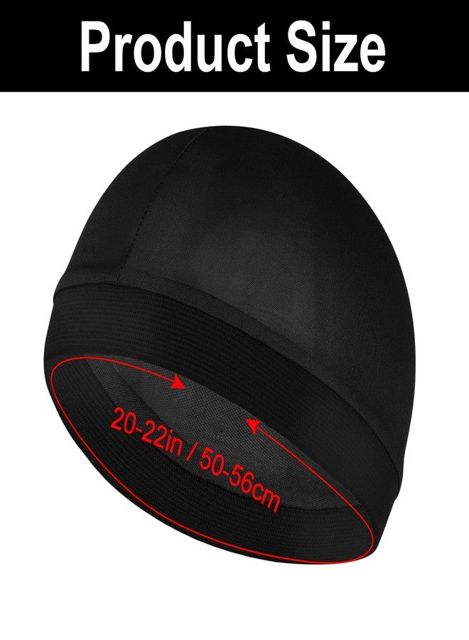 WY LIGHTING LEVEL غطاء رأس حريري للرجال من WY LIGHTING LEVEL، قبعة موجية من الساتان للنوم، أغطية رأس مرنة للموجات 360 540 720، أغطية استحمام للنوم من الساتان لتغليف الشعر للرجال والنساء (أسود) - Image 2