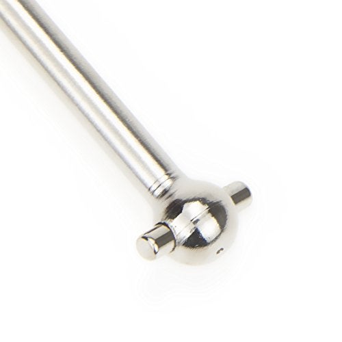 COJOYS Dogbone Universal Drive Joint Cup Shaft 61mm Steel Silver for RC Hobby Model Car HPI HSP,COJOYS,4PCS (Silver) - Image 4
