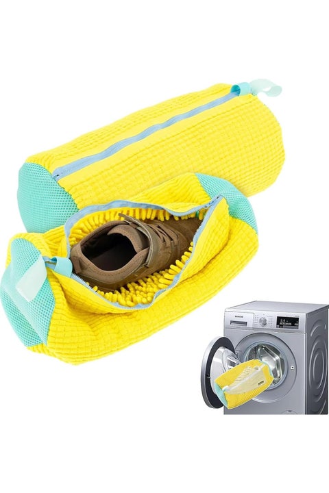 Shoe, Boot, and Sneaker Washing Bag - Washing Machine Bag - Reusable and Hangable Shoe Washing Bag for Washer and Dryer, Washing Machine Shoe Bag for All Types and Sizes of Shoes Multiple Colors