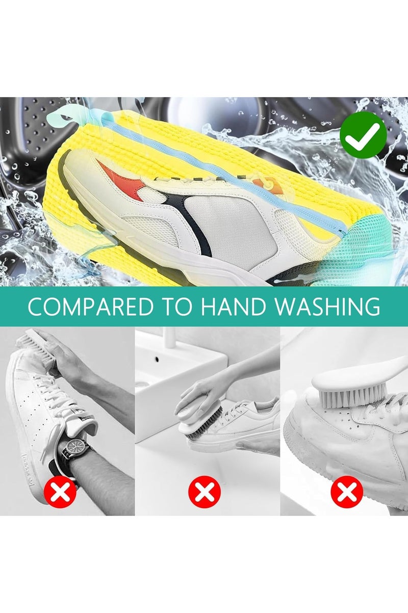 Shoe, Boot, and Sneaker Washing Bag - Washing Machine Bag - Reusable and Hangable Shoe Washing Bag for Washer and Dryer, Washing Machine Shoe Bag for All Types and Sizes of Shoes Multiple Colors - Image 5