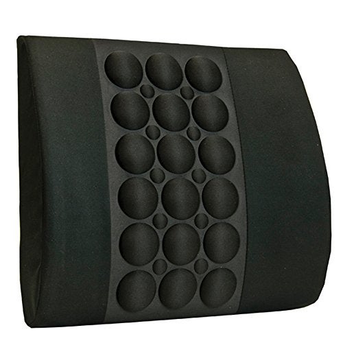 Brownmed - IMAK Ergo Back Cushion - Lumbar Support Pillow for Office Chair & Car - Chair & Seat Cushion Support for Back Pain & Posture - Back Support for Car & Office Chair with Strap - Image 2