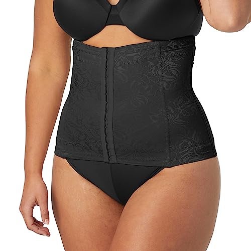 Maidenform womens Nipper Ultra Firm Control Trainer waist shapewear, Black, XX-Large US - Image 1