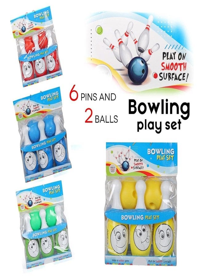 Globular Bowling Play Set for Kids - 6 Pins, 2 Balls, Sport Toys Gift for Boys and Girls - Family and Friends Party Game for Indoor, Outdoor, Creative Play - Kids & Adult - Image 3