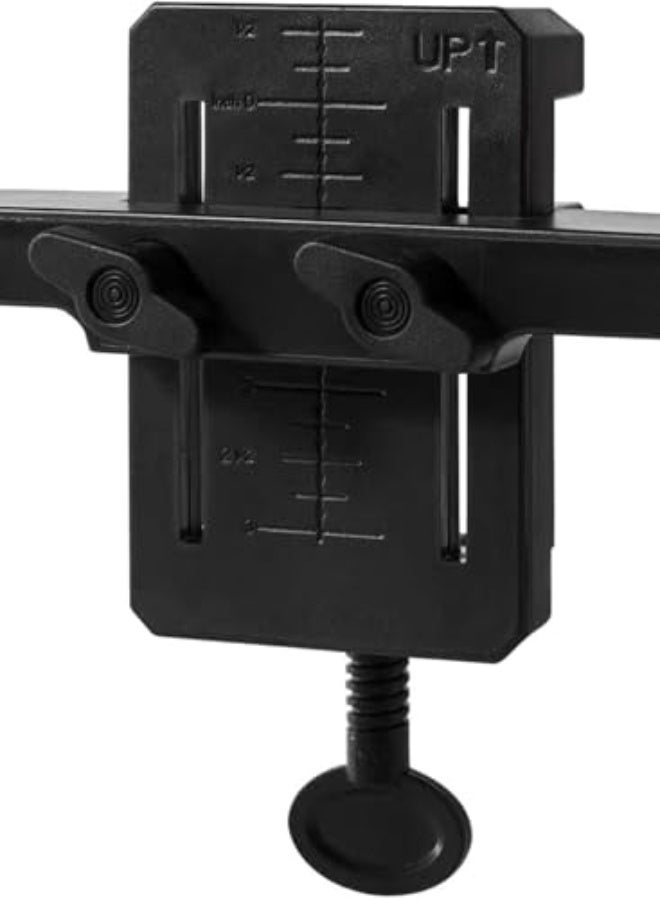 Cabinet Hardware Jig, Door Mount Locator Auxiliary Tool Cabinet Door Installation Positioner Adjustable for Cupboard Bookcase - Image 1