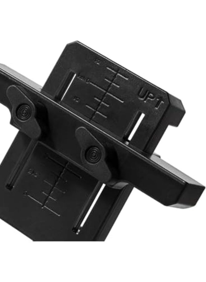 Cabinet Hardware Jig, Door Mount Locator Auxiliary Tool Cabinet Door Installation Positioner Adjustable for Cupboard Bookcase - Image 4