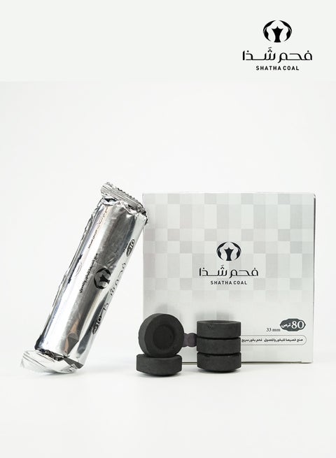 Premium Fast Lighting Bakhoor Charcoal Tablets – 80 Pcs Box | Long Lasting & Smokeless Incense Charcoal for Oud & Bakhoor Burner | Quick Ignite, Odorless, Clean Burning Coal Discs