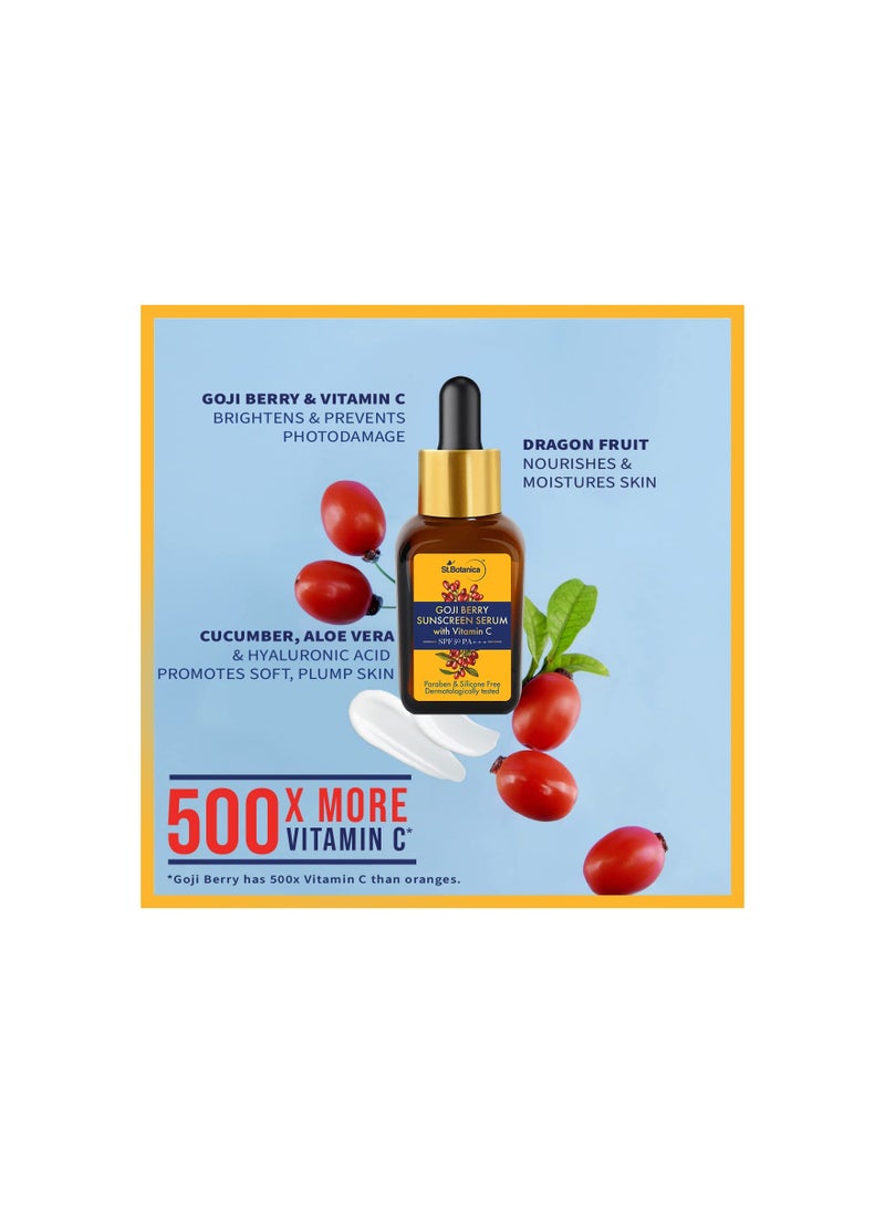 StBotanica - St Botanica Goji Berry Sunscreen Serum with Goji Berry - Image 1