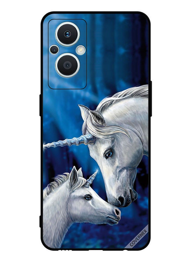 Covernex Protective Case Cover For Oppo Reno 7 Lite Unicorn Lover Baby Unicorn - Image 1