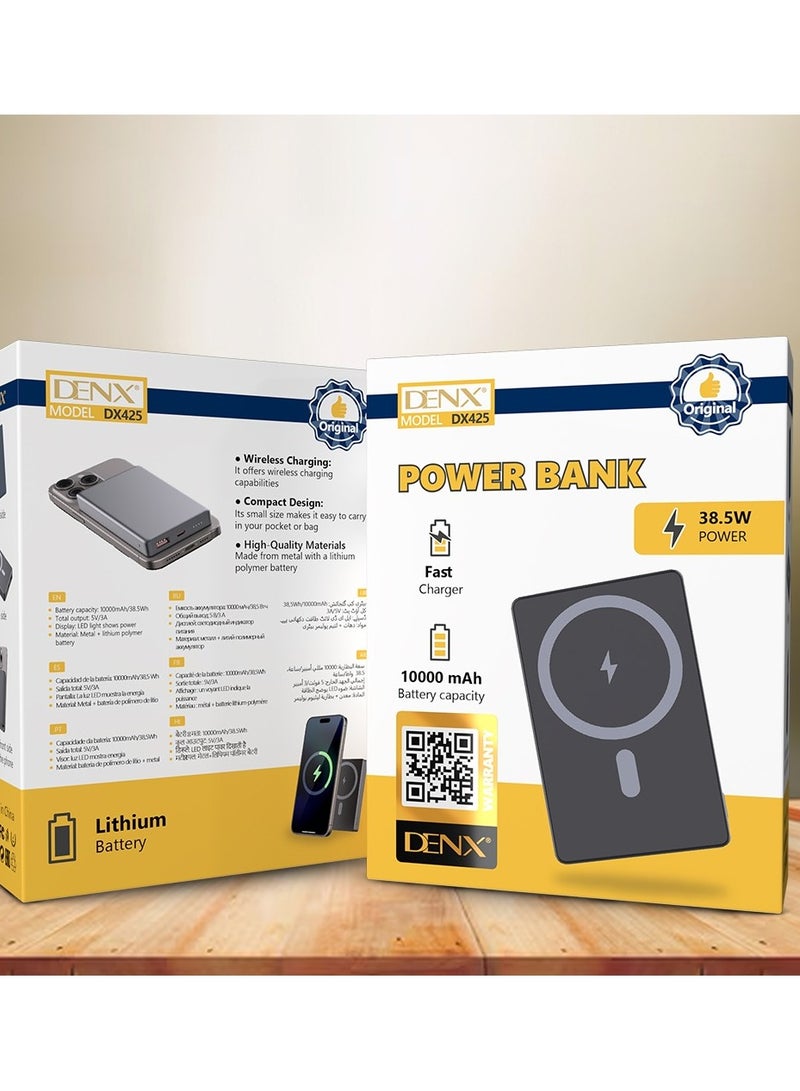 DENX DX425 Power Bank – Smart Charging in Your Pocket! - Image 2