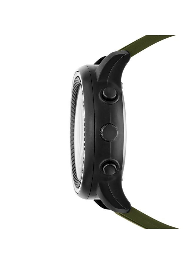 SKECHERS Quartz Lightweight Analog Digital Watch for men's, Wilkie Black/Green, Ana-Digi - Image 2