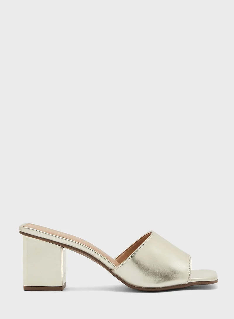 FYOR Casual Mid Heel Sandals