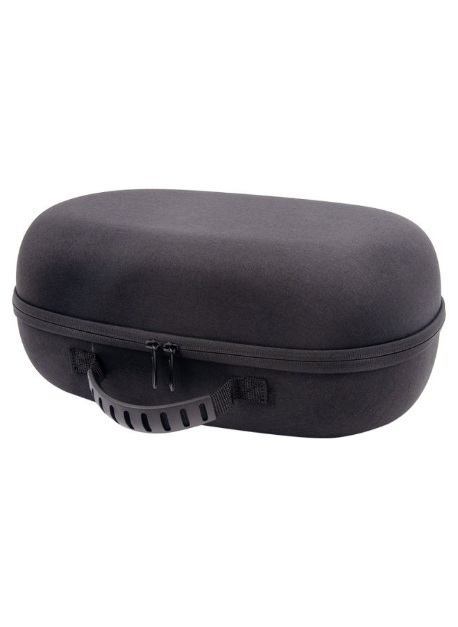 Generic Applicable Meta Quest 3 VR Head-mounted Storage Box EVA Drop-resistant Dustproof Portable Large Capacity Storage Bag-Color:Black  - Image 4