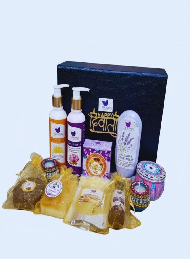 BOTANTICA Herbal Skincare Combo - SPF 50+++ Sunscreen, Lotus Brightening Lotion, 15 Herbs Ubtan Soap, Lavender Moisture, Honey Saffron Shea Butter Soap & Abhanga Oil - 100% Natural & Ayurvedic Glow Care - Image 1