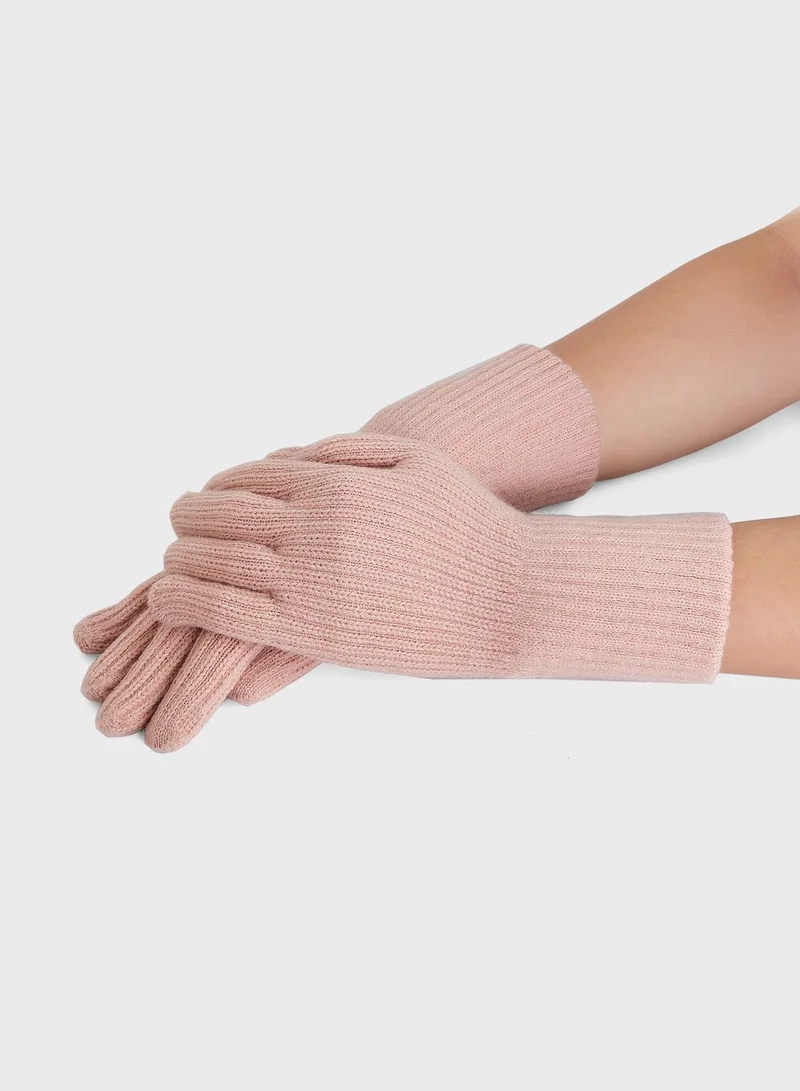 Ginger Essential Knitted Winter Glove