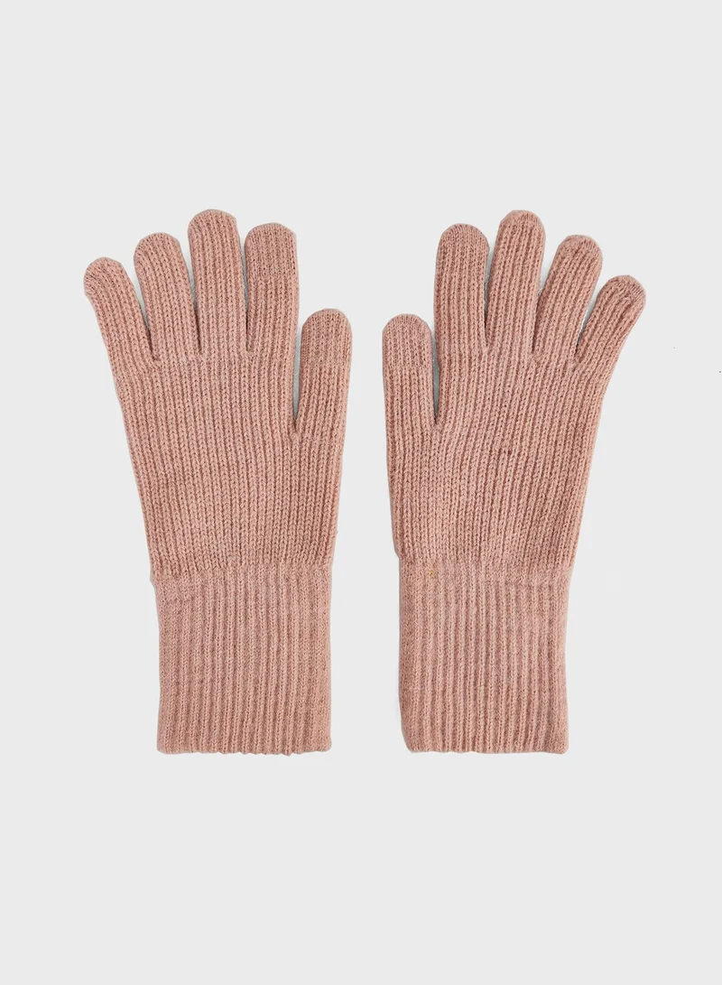 Ginger Essential Knitted Winter Glove