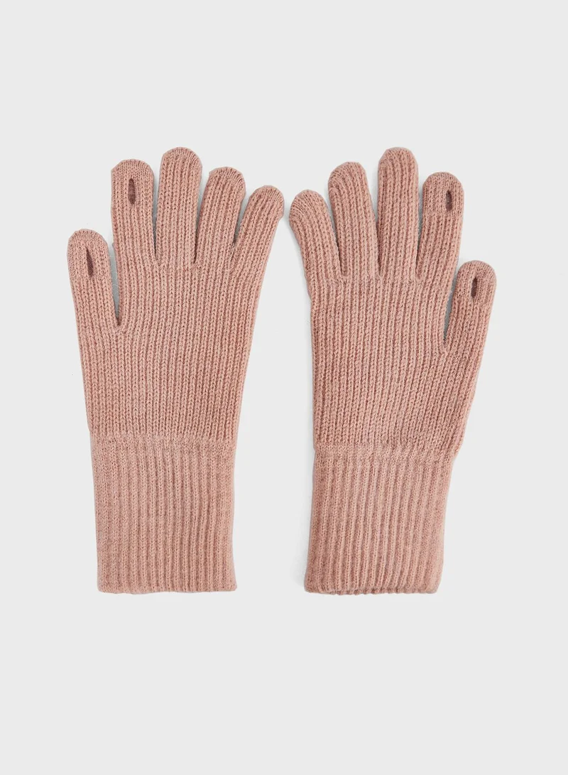 Ginger Essential Knitted Winter Glove