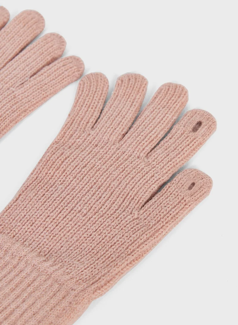 Ginger Essential Knitted Winter Glove