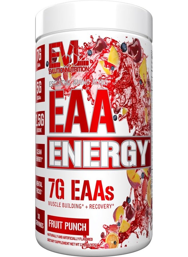 Evlution EVL EAA Essential Amino Acids Powder Pre & Post Workout - 30 Servings - Image 1