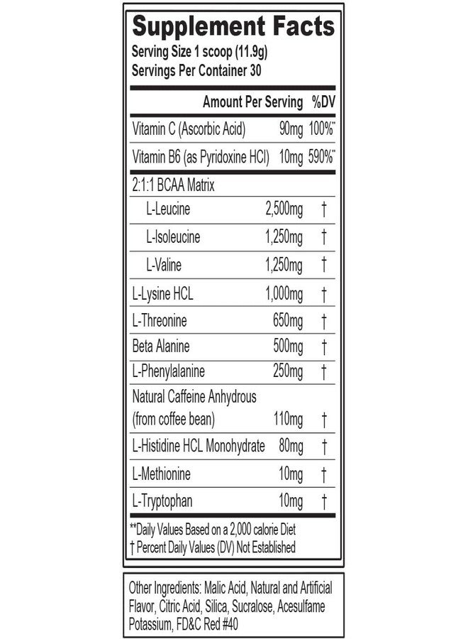 Evlution EVL EAA Essential Amino Acids Powder Pre & Post Workout - 30 Servings - Image 2