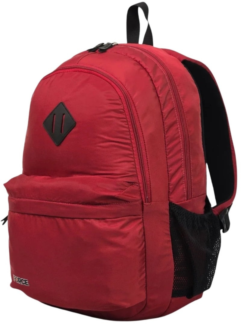 Force 14 inch Laptop Backpack - Advanced Basic - burgundy | Water Resistant | - Image 3