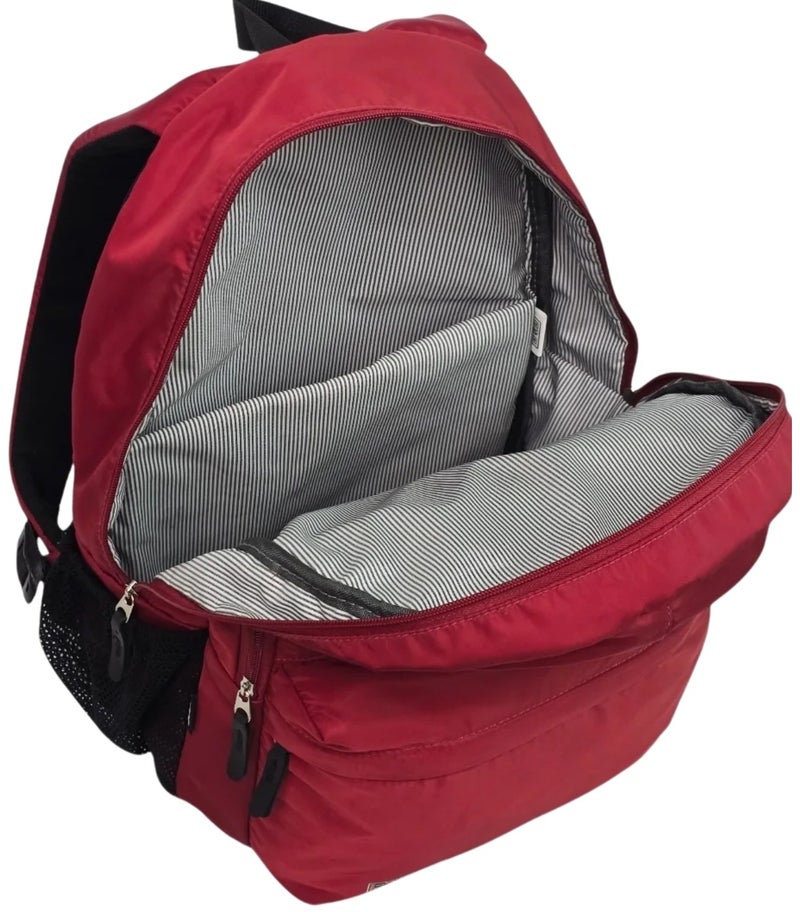 Force 14 inch Laptop Backpack - Advanced Basic - burgundy | Water Resistant | - Image 4