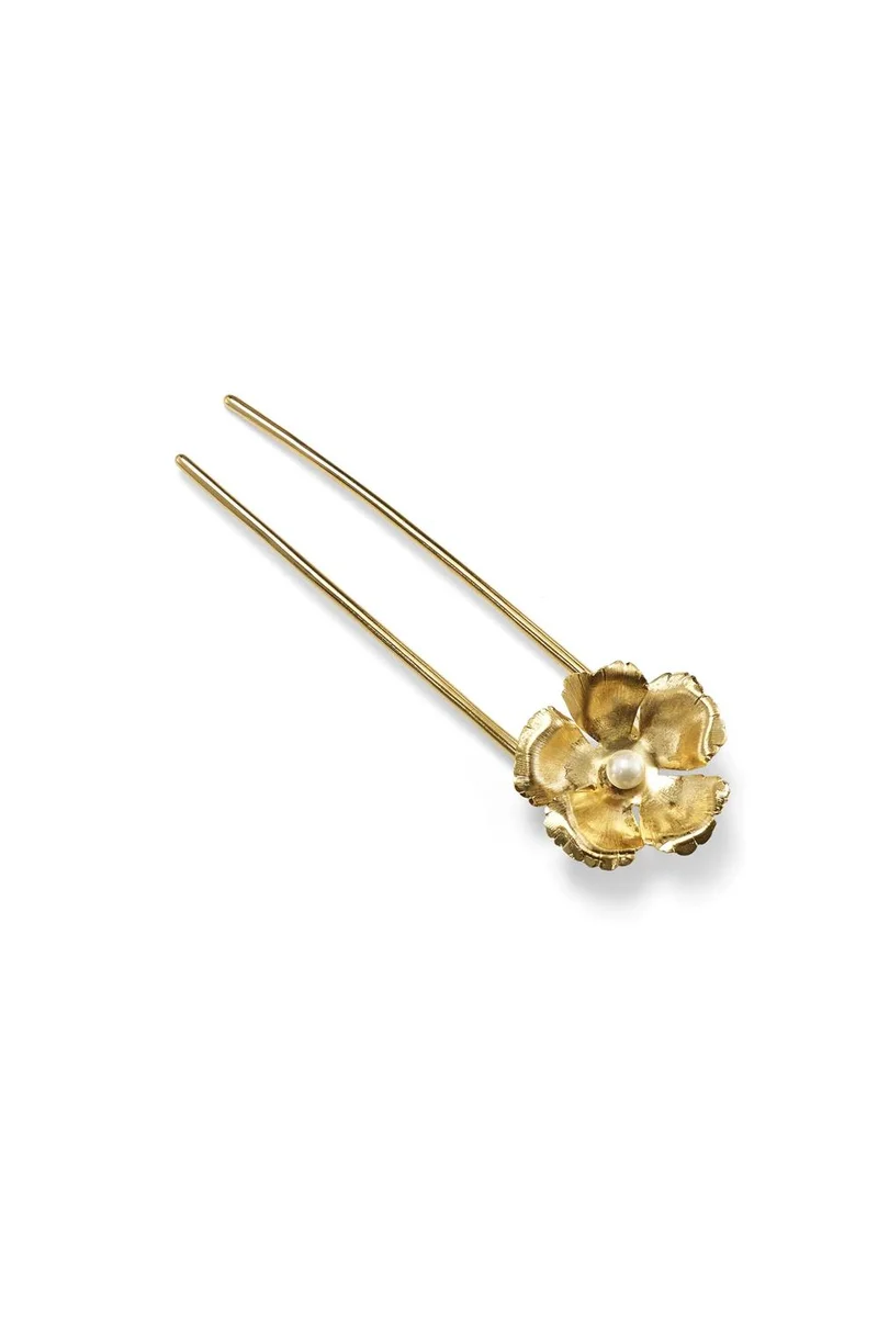 Lelet Ny Elegant Gleaming Floral Updo Accessory Pin